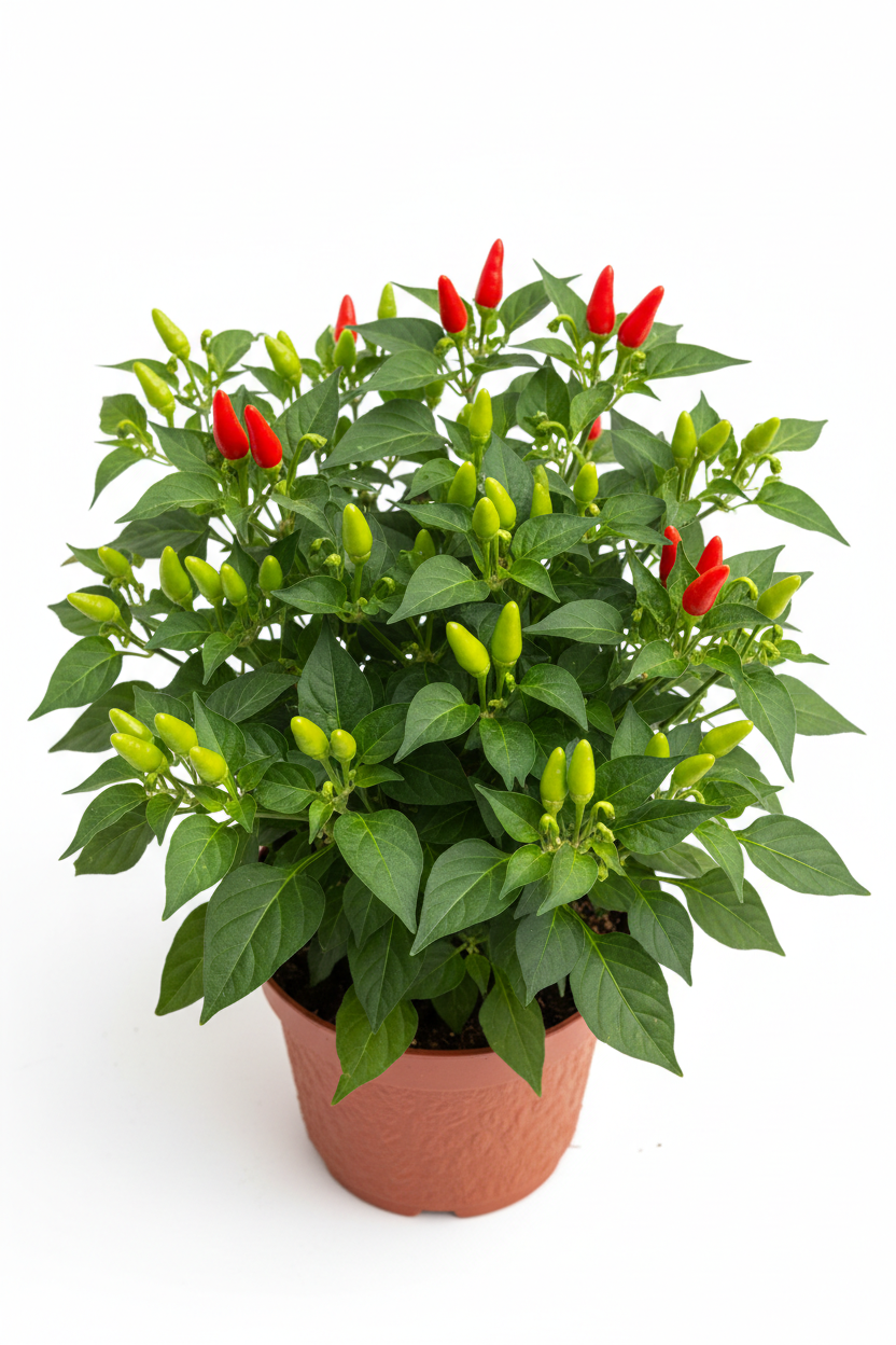 Capsicum annuum 'Thai' (Bird's Eye Chili)